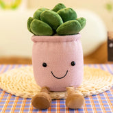 Chubby Feet™ Kawaii Succulent Plushie - Aesthetic Desk Buddy & Home Decor