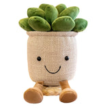 Chubby Feet™ Kawaii Succulent Plushie - Aesthetic Desk Buddy & Home Decor