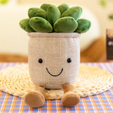 Chubby Feet™ Kawaii Succulent Plushie - Aesthetic Desk Buddy & Home Decor