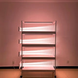 The Oasis-4-Tier Heavy Duty Mobile Succulent Grow Rack with Bottom-Watering Trays & Adjustable Ventilation Fans